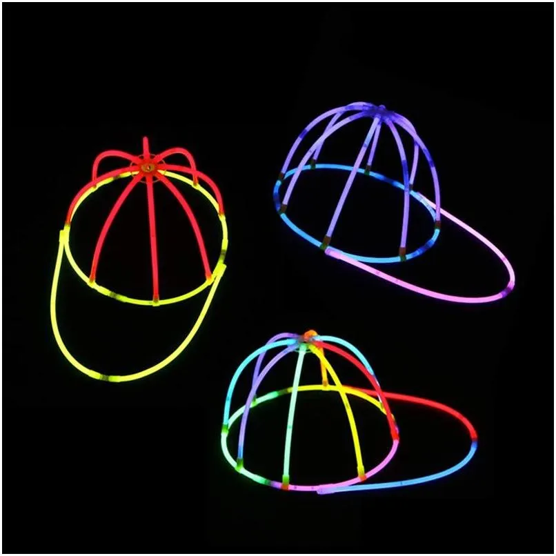 party decoration glow sticks supplies light stick hats extra bright fashion sticklight accessoriesparty