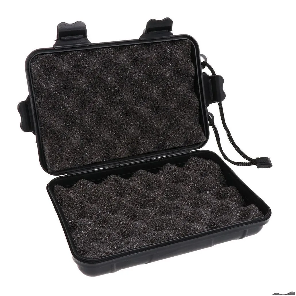 portable padded storage box case container for carrying bow hunting archery arrow heads tools flashlights3582471