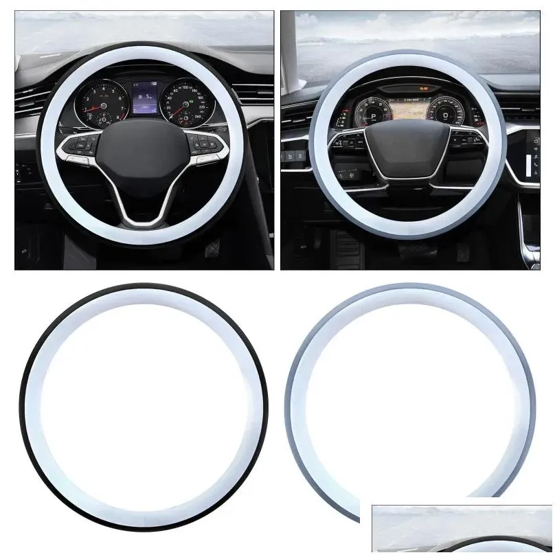 steering wheel covers 38cm car cover soft plush lightweight protector comfortable