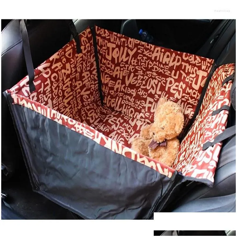 dog carrier waterproof car mat seats cover for pets accessory travel accessories transport bag & products conveyors puppy pet