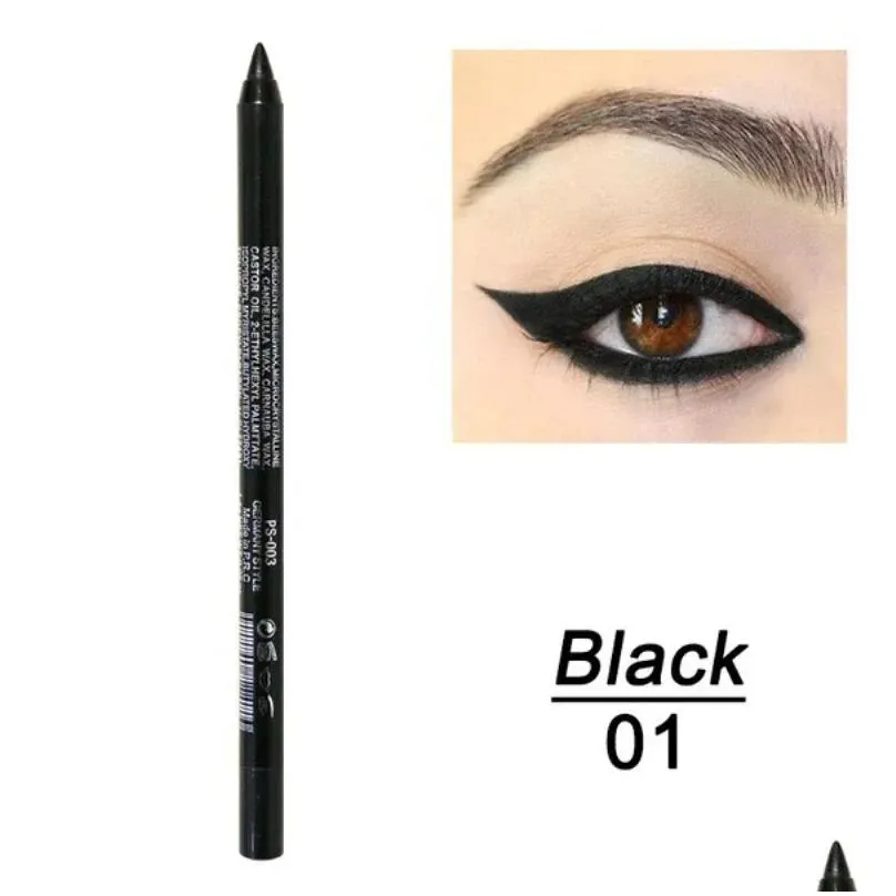 tattoo inks /pack double-headed pen waterproof and durable non-marking eyebrow pencil oil-proof not blooming nature eyeliner