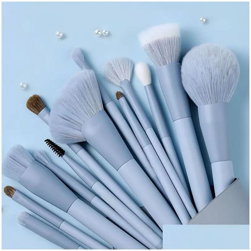 makeup tools makeup brushes xixia series 12pcs+ bag makeup brushes livid support customization
