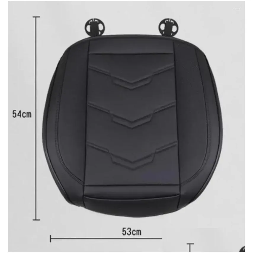 car seat covers wrapped cover anti scratch wear-resistant vehicle protector cushion pu leather breathable auto chair pad