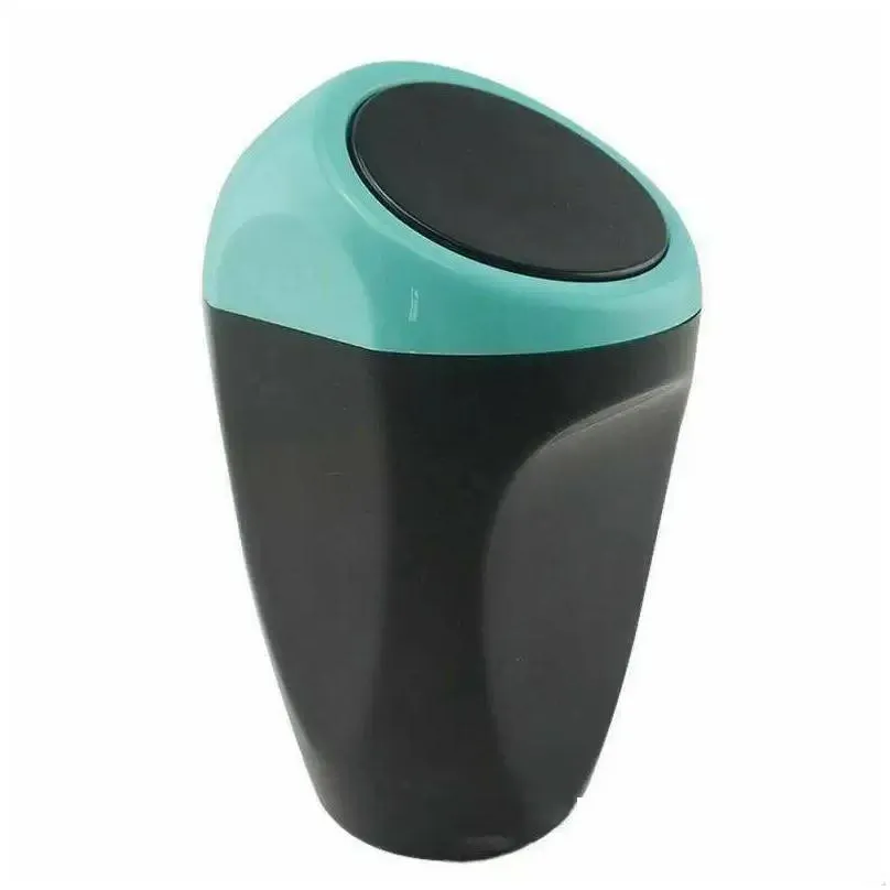 interior accessories mini car trash can for home office in