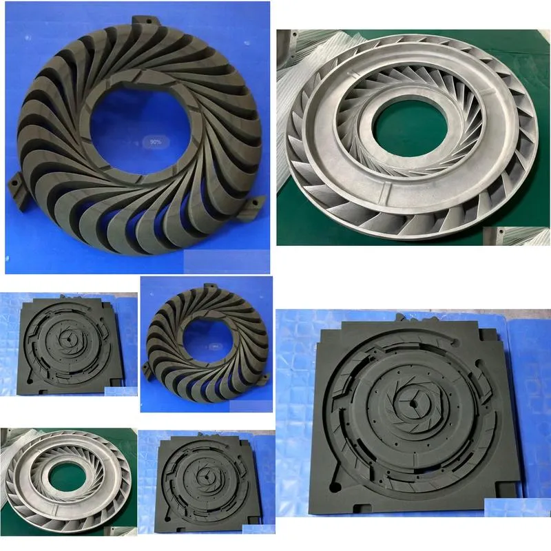 casting parts auto parts aluminum torque converter precision aluminum casting parts casting metal part with 3d printing sand mold