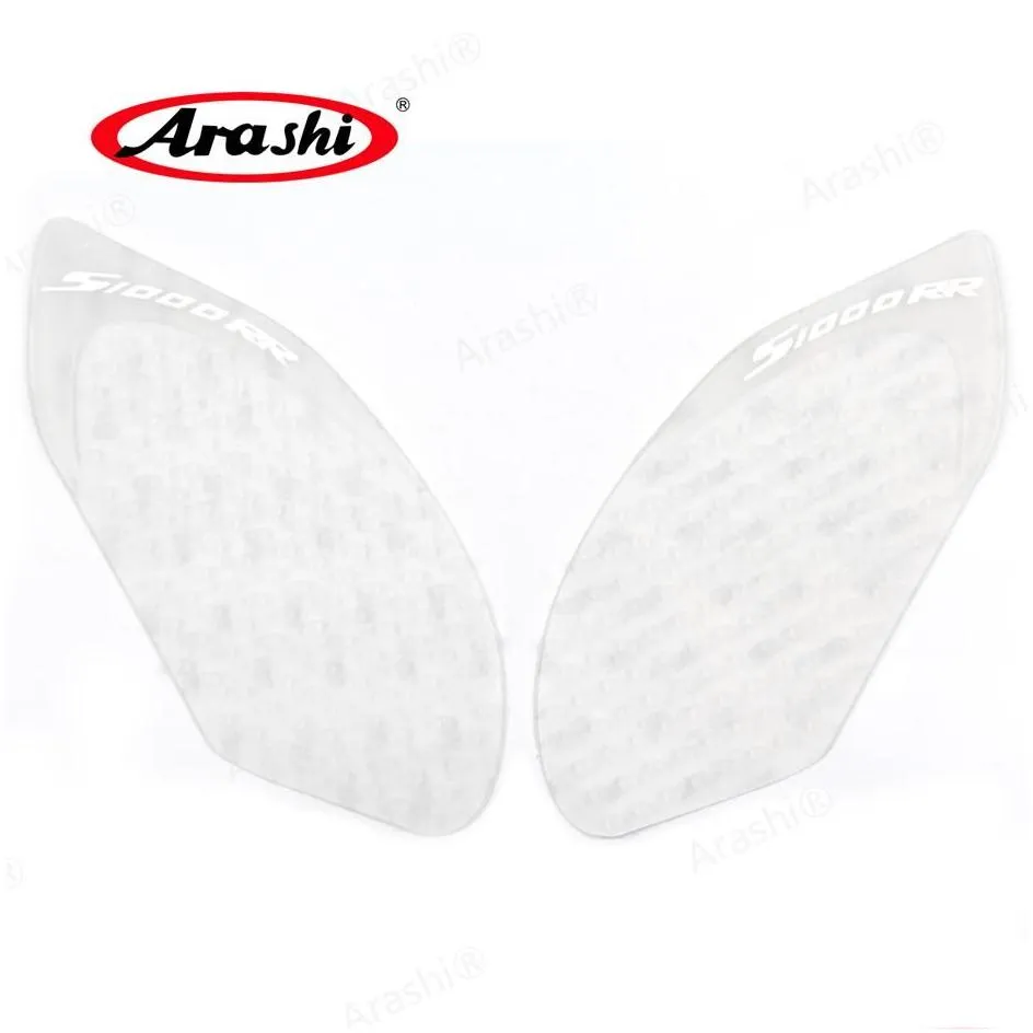 arashi motorcycle anti slip fuel tank pads for bmw s1000rr 2009-2016 protector anti slip tank pad sticker gas knee grip traction s281r