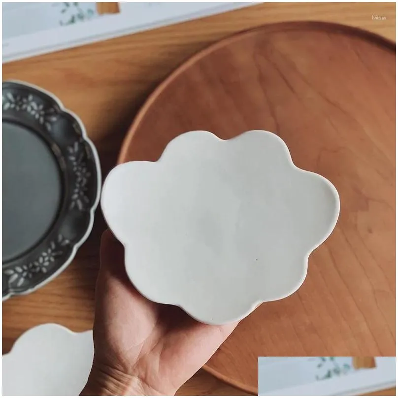 plates cloud shape ceramic dish creative el restaurant homehold porcelain tableware afternoon tea pudding dessert cake