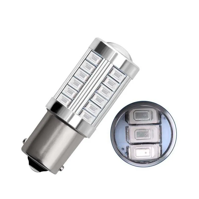 motorcyle lights 1156 1157 7443 3517 33 led bulbs 5630 smd car turn parking signal light auto brake tail lamps dc 12v4045096