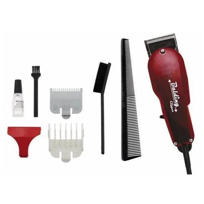 8110 blading clippers metal hairs clipper hair trimmers electric razor men steel head shaver red eu uk us plug