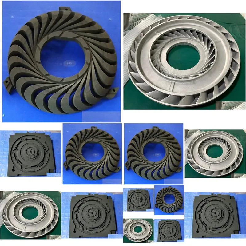 casting parts auto parts aluminum torque converter precision aluminum casting parts casting metal part with 3d printing sand mold