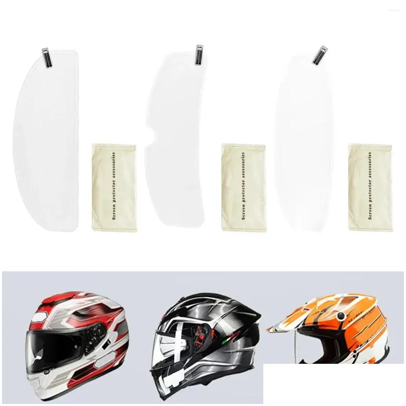 motorcycle helmets anti fog film transparent clear professional replacement spare parts