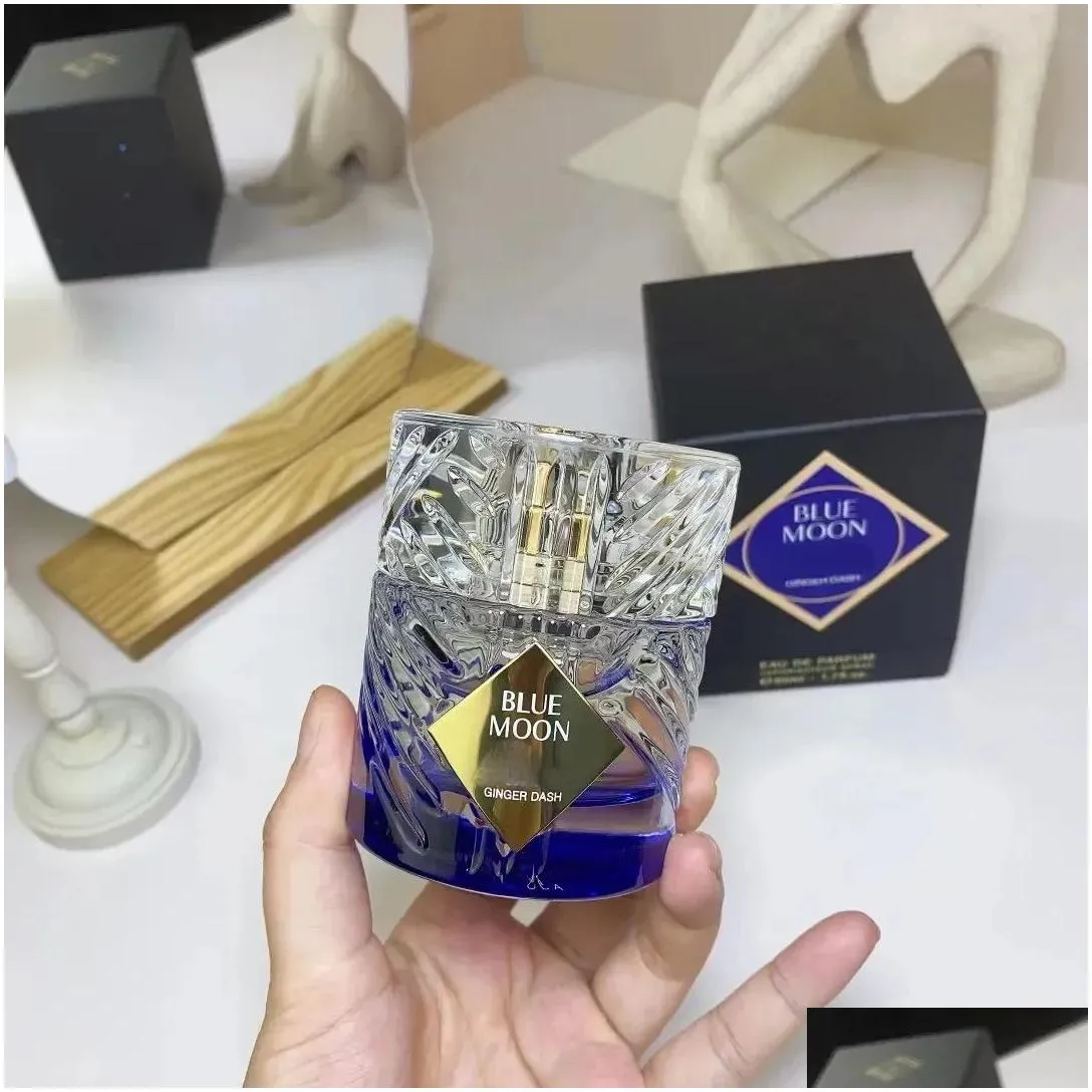 luxury brand perfume 50ml angels share blue moon ginger dash  brandy for women men spray long lasting high fragrance high version quality fast