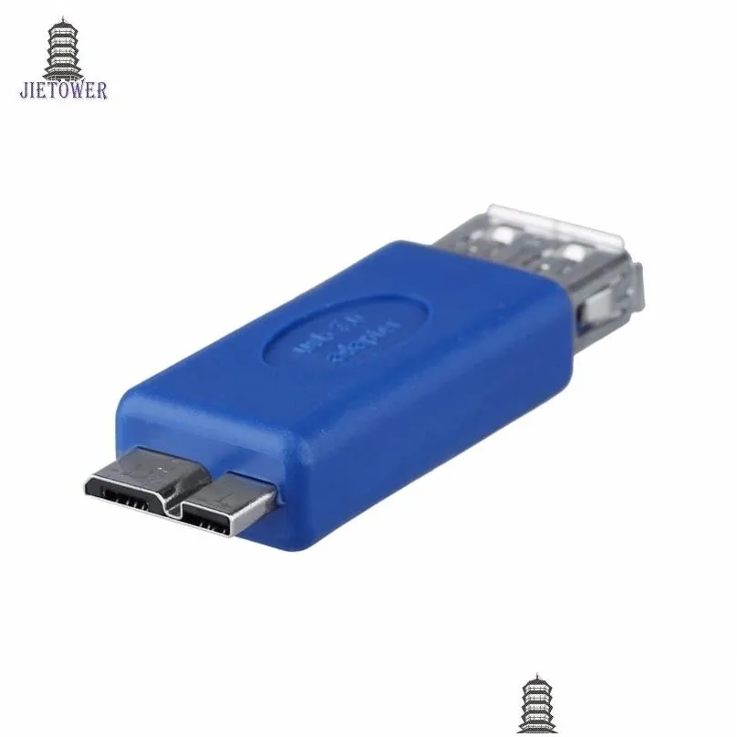 standard usb3.0 usb 3.0 type a female to micro b male a to micro adapter convertor connector blue note3 otg