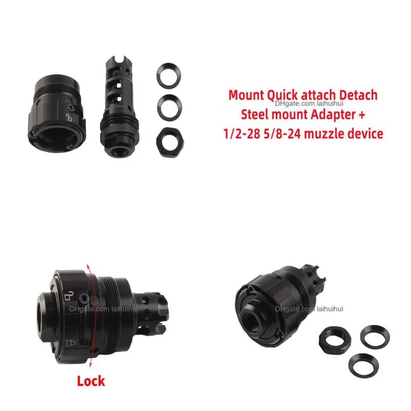 mount quick attach detach steel mount adapter brake screw hjh