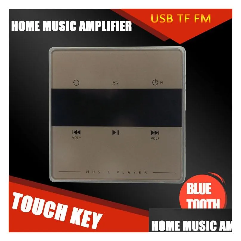  home o system music system ceiling speaker system bluetooth digital stereo amplifier in wall amplifier with touch