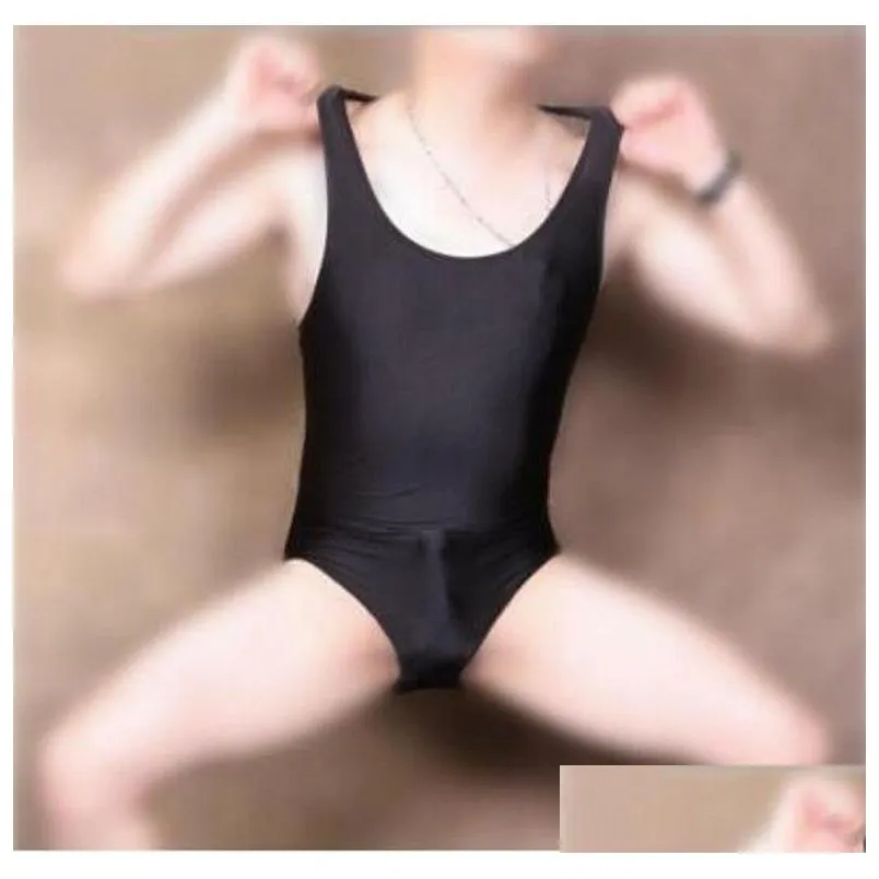 catsuit costumes zentai bodysuit men sexy slim stretchy swimsuit fitness clothing underwear