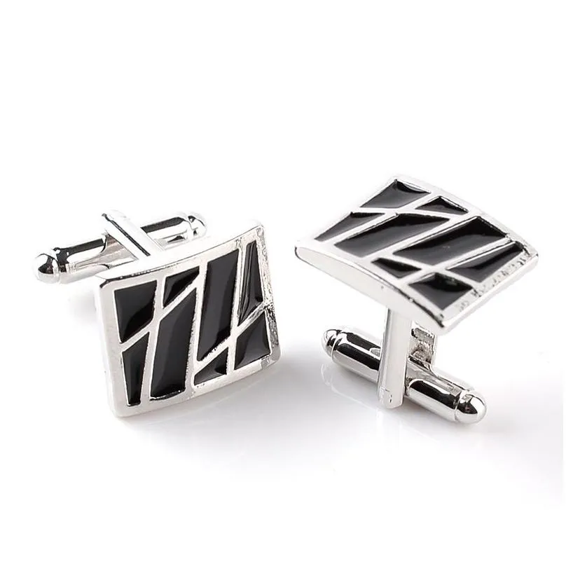 crystal cuff links diamond cross sign enamel cufflinks business franch t shirts suits button will and sandy jewelry