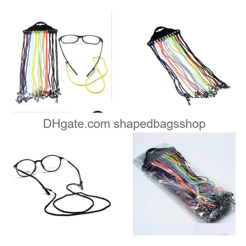 candy color eyeglasses straps sunglasses chain anti-slip string glasses ropes band cord holder fast shipping#3489115