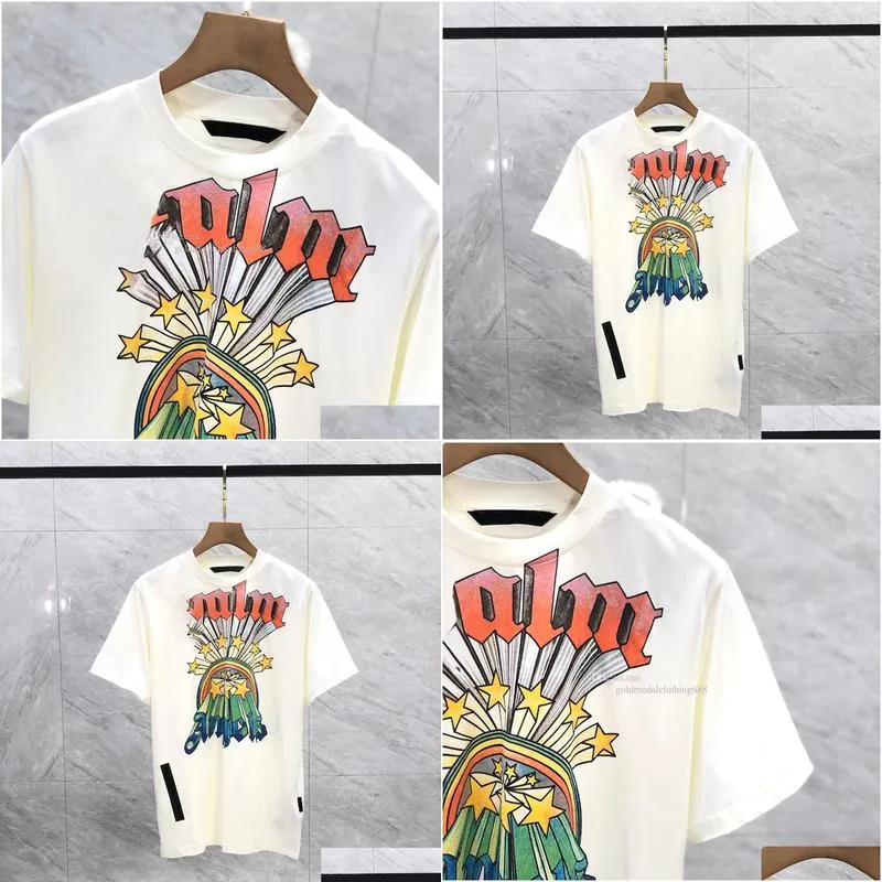 2023 men`s shirts designer t shirt cotton round neck printing quick drying anti wrinkle men spring summer high loose trend short sleeve male