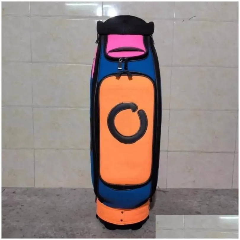 cart bags for male 6-hole waterproof golf bags golf bag mens golf standard bag waterproof frosted pu club bag golf bag contact us to view pictures with