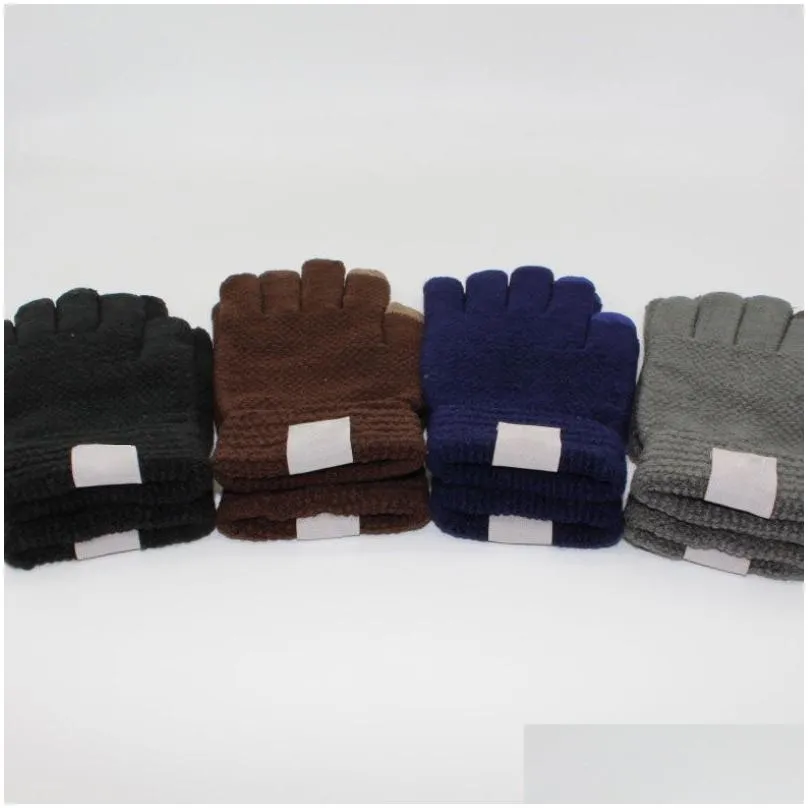 unisex thicken winter ski finger gloves sports ski gloves warm touch screen gloves for man women dhl shipping
