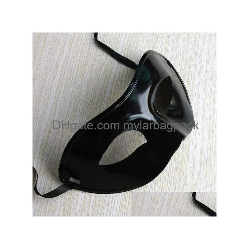 dhl free 200pcs/lot men`s masquerade maske fancy dress venetian maskse masquerade masks plastic half face maske optional multi-color