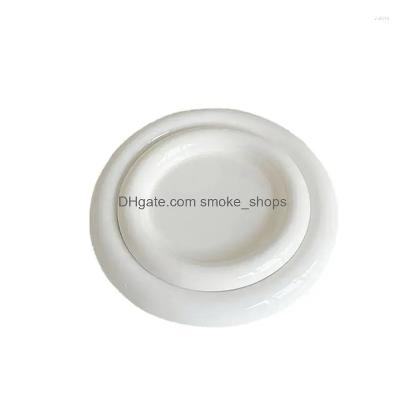 plates korean ins style tableware chubby plate high beauty value network blogger same dessert breakfast jewelry