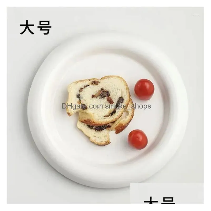 plates korean ins style tableware chubby plate high beauty value network blogger same dessert breakfast jewelry