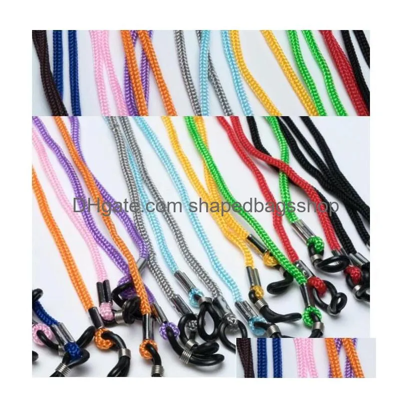 candy color eyeglasses straps sunglasses chain anti-slip string glasses ropes band cord holder fast shipping#3489115