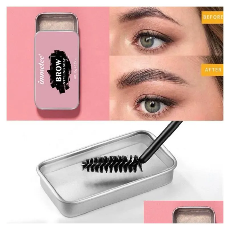 brow styling soap makeup balm kit eyebrow setting gel waterproof tint pomade shaping