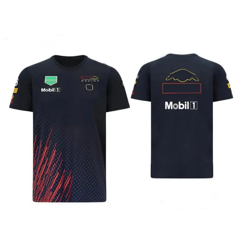 Motorcycle Apparel 1 Racing Tshirt Verstappen Team Shortsleeved Jersey With The Same Custom4949070 Drop Delivery Automobiles Motorcycl Ot5Wr