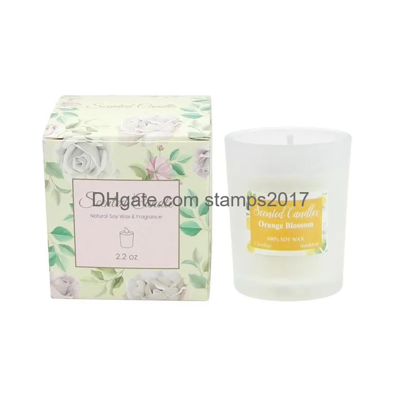 home smokeless handmade scented candles glass natural  oil soy wax aromatherapy candle romantic proposal fragrant candle