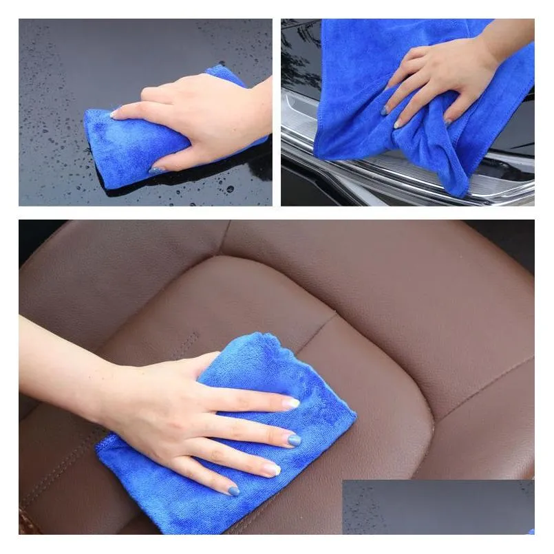 car wash towel cleaning cloth special towel strong absorbent car special no hair no marks kitchen rag