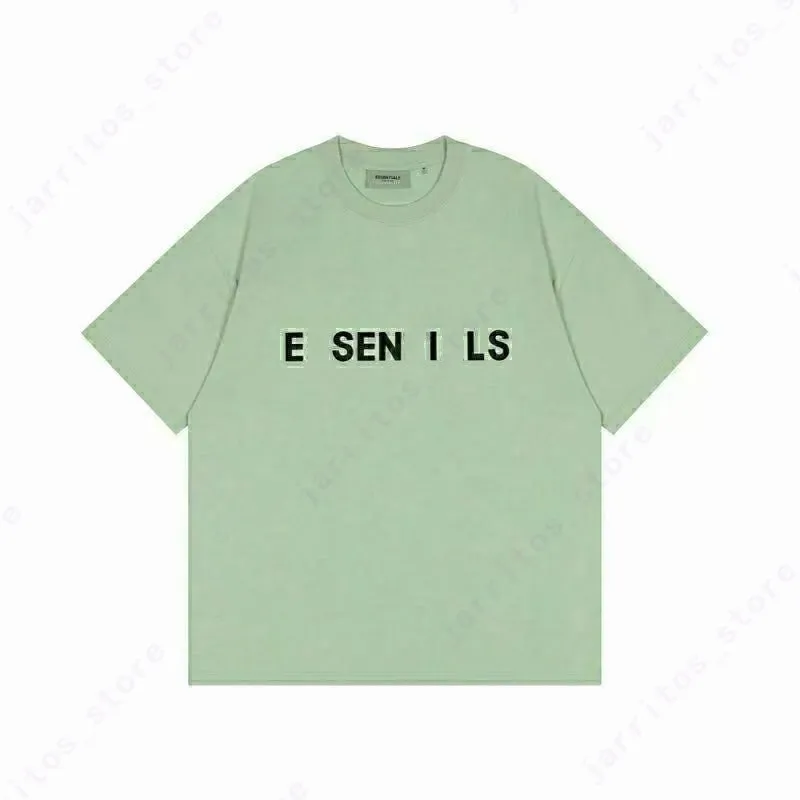 essentialtshirt designer essentialsweatshirts men Top Fashion Shirt T-shirt  Short Sleeve FOG 1977 3D Letter Loose men`s essentialsweatshirts