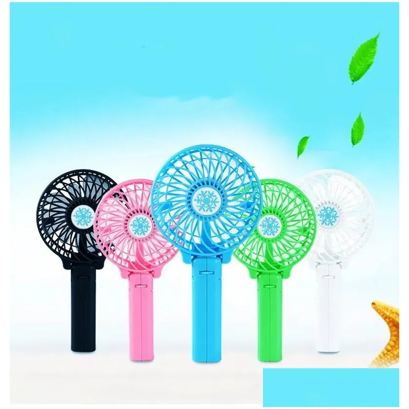 rechargeable usb mini portable foldable electric desk hand held pocket fan makes you have cool summer