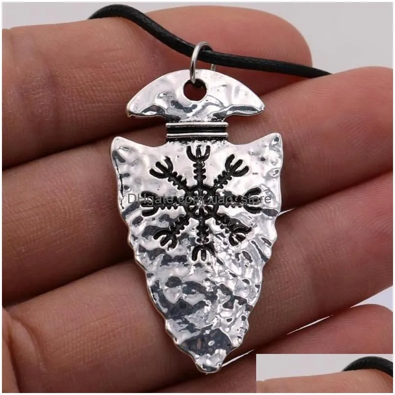 vegvisir compass amulet  jewelry woman male pendant necklace nordic talisman fathers day gifts 202016250886
