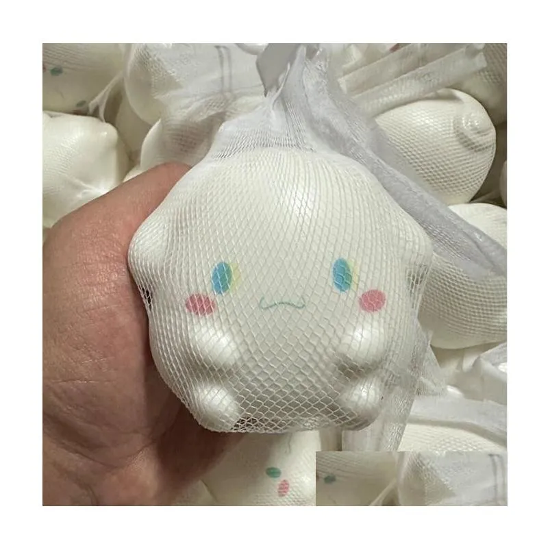 Decompression Toy Sponge Treasure Cute Knead Music Slow Rebound Decompression Toy Vent Cotton Cartoon Display Small Gift Drop Delivery Ot06G