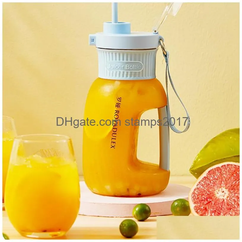 large capacity 4 in one juicer mixer grinder rechargeablemini juice bottles wireless usb juicers smoothie portable blender