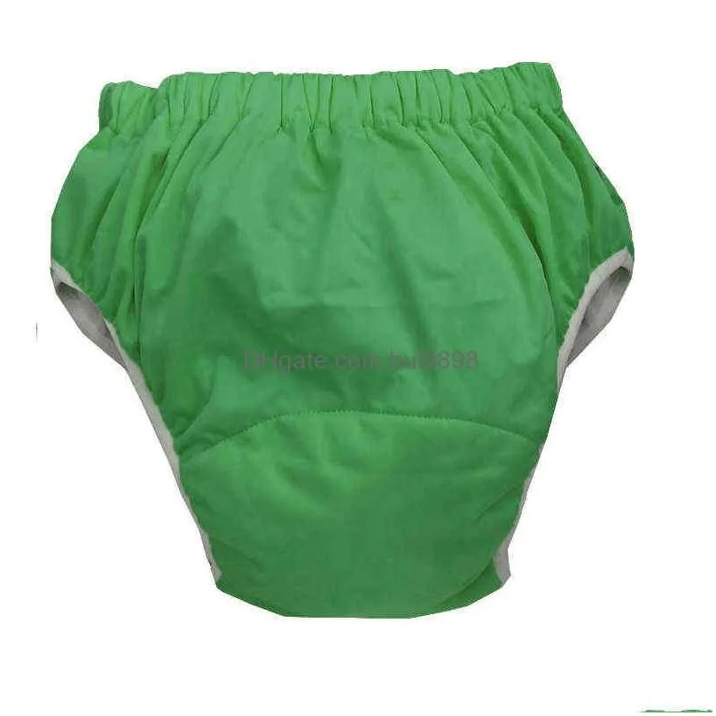 4 color choice waterproof older adult cloth diaper cover nappy nappies adult pants xs s m l 2112062154361