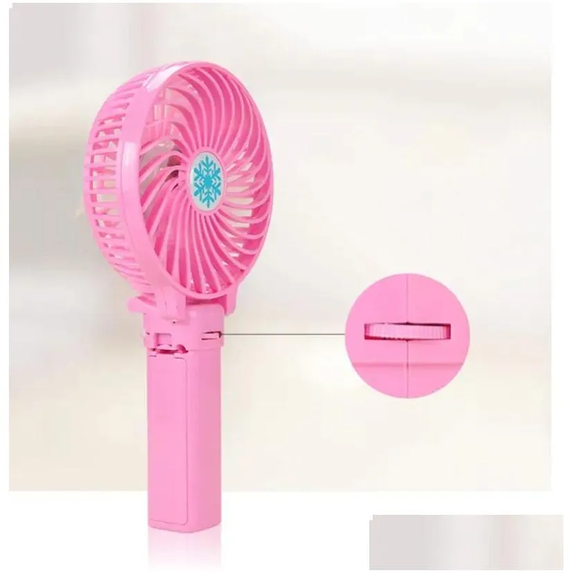 rechargeable usb mini portable foldable electric desk hand held pocket fan makes you have cool summer