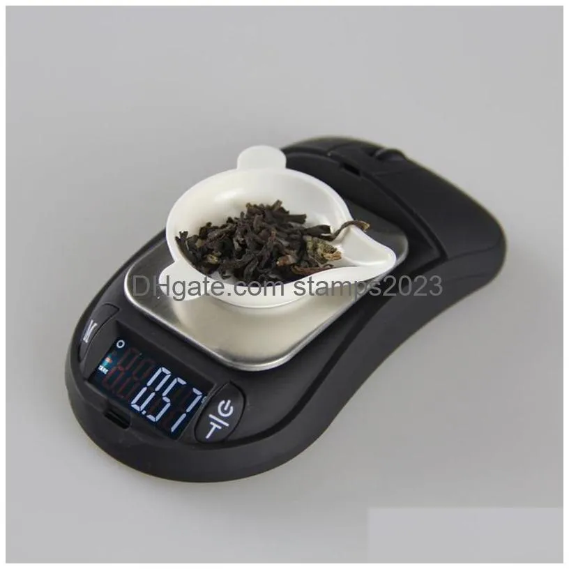 wholesale mini mouse type electronic scales portable jewelry scale high precision pocket baking scales weighing scalees 200g/0.01g