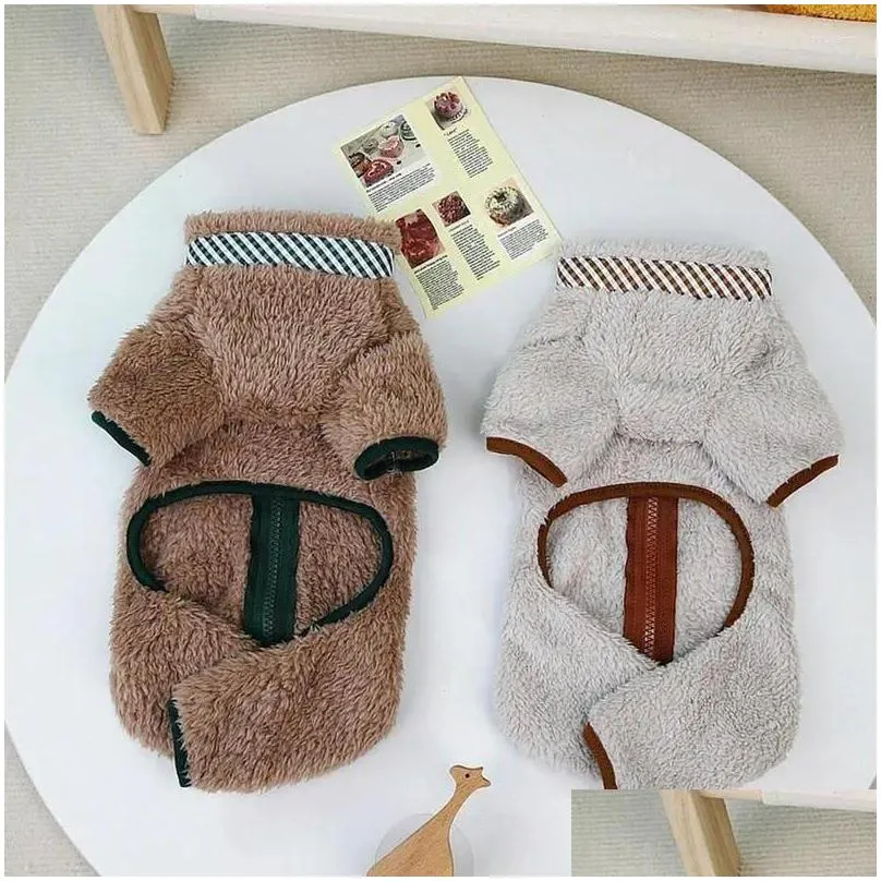 dog apparel coat pet clothes for small dogs jumpsuit winter jacket comfortable warm multi-purpose supplies walks outings