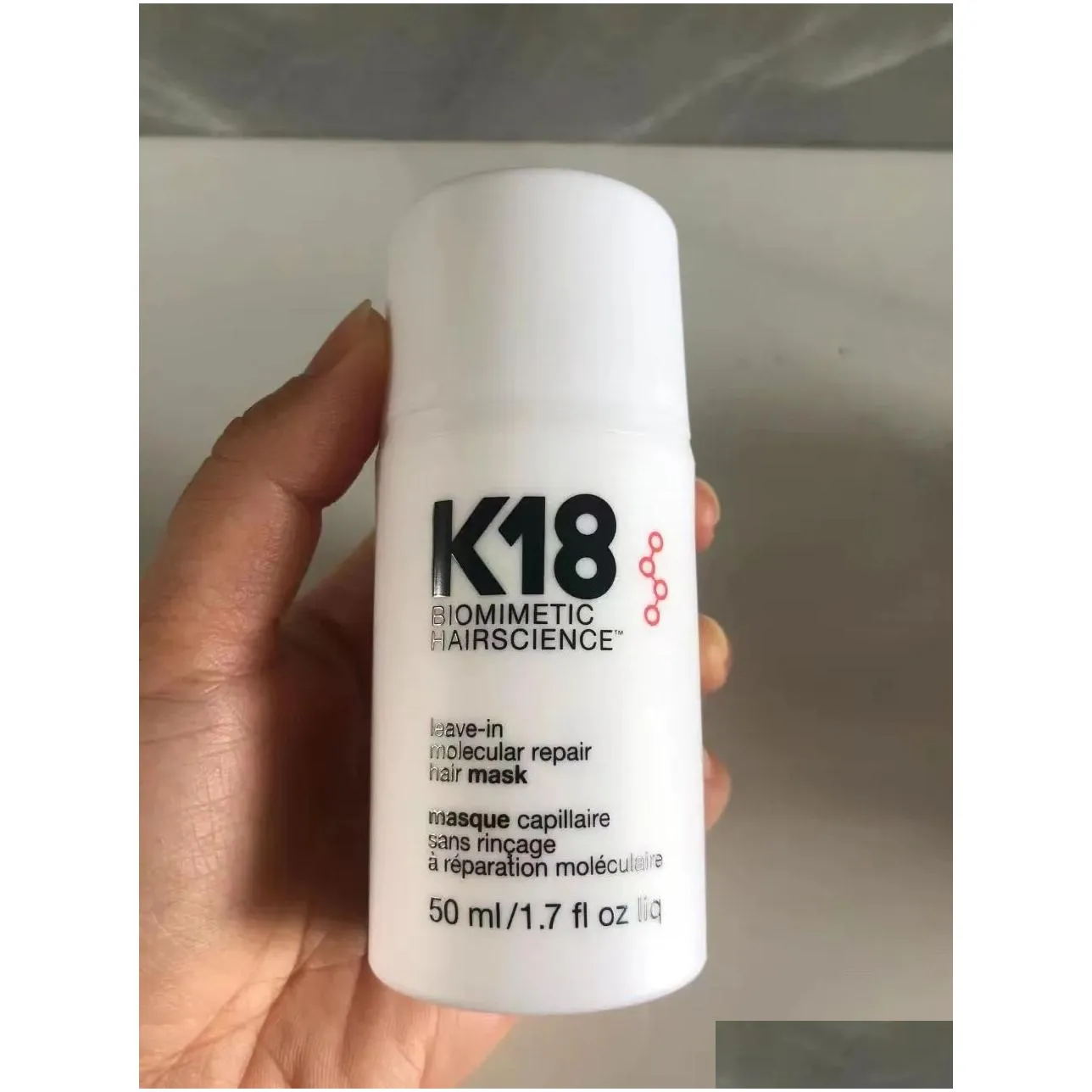 k18 leave-in k18 molecular repair k18 repair hair mask to damage from bleach leave-in repair 50ml