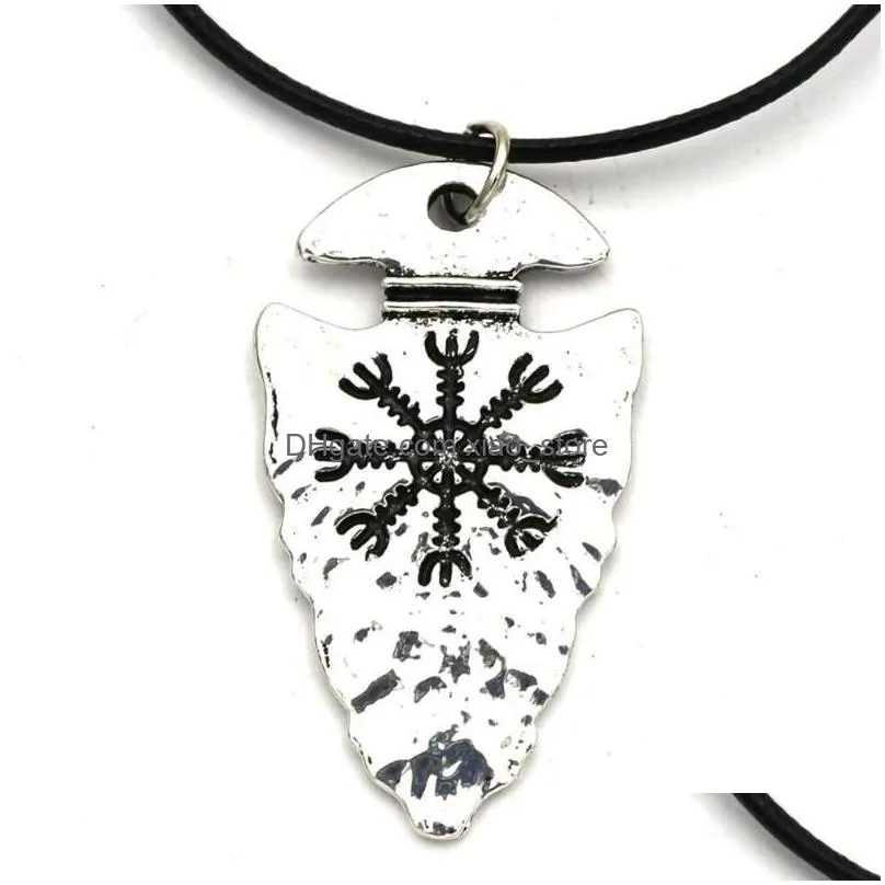 vegvisir compass amulet  jewelry woman male pendant necklace nordic talisman fathers day gifts 202016250886
