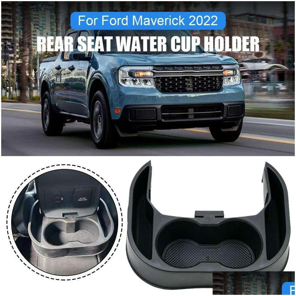  for ford maverick 2022 tpe center console holder tray coin rear box interior cup key storage accessory car parti z4s9