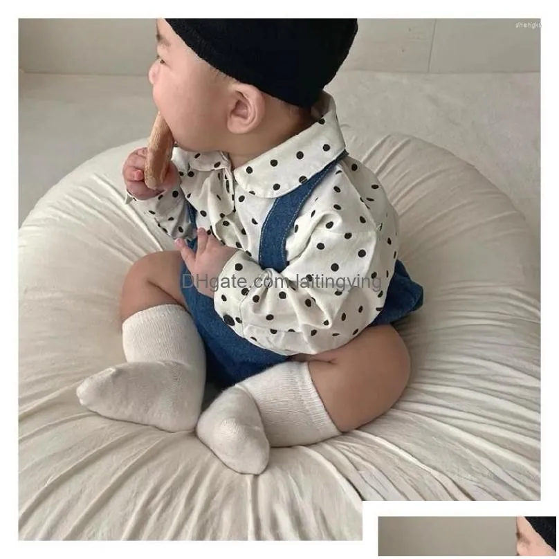 sandals clothes pure cotton short-sleeved baby triangle romper style children bag fart spring one-piece