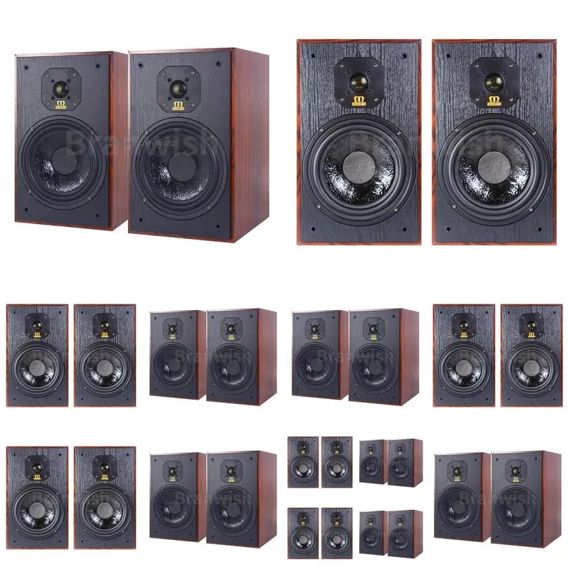 speakers 8 inch bookshelf passive speaker hifi high fidelity front home fever home theater speaker sound box desktop speakers 150w