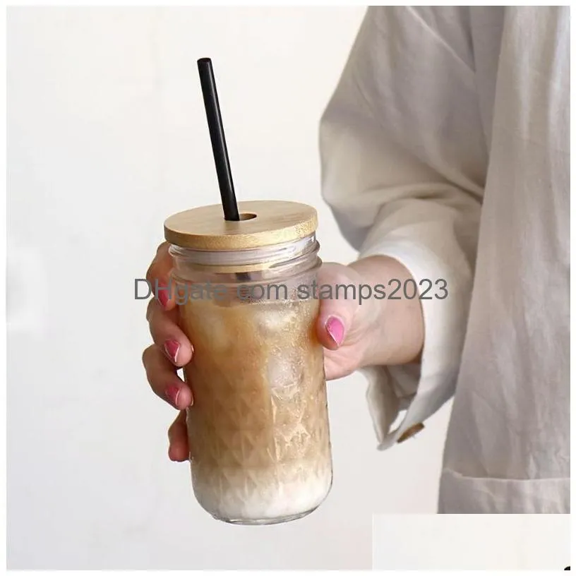 natural bamboo cap lids reusable wooden mason jar lid sealing caps with straw hole and silicone seal