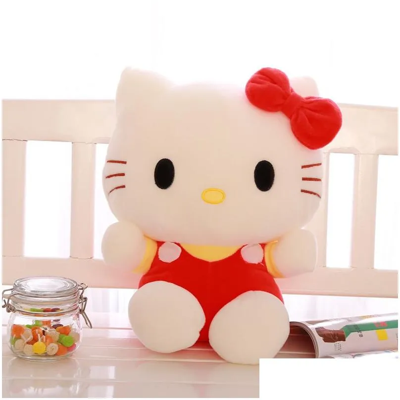 Stuffed & Plush Animals Wholesale 25Cm Cat P Toy Dessert Doll Cute Birthday Gift Throw Pillow Drop Delivery Toys Gifts Stuffed Animals Otvbp