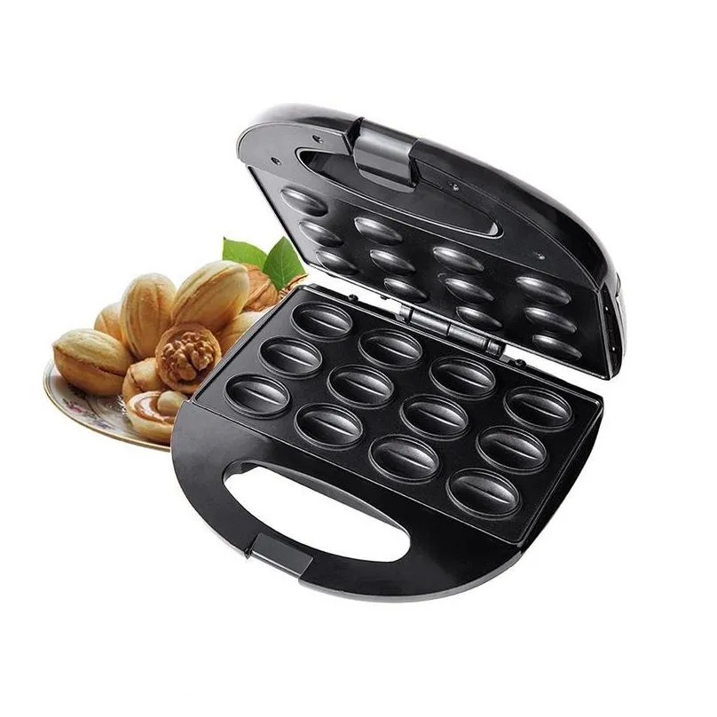 Other Home & Garden Bread Makers Electric Nut Cake Maker Matic Waffle Baking Hine Sandwich Toaster Breakfast Pan Dried Drop Delivery H Dhyrz